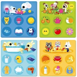 Jeu pour enfant loto de la maison
