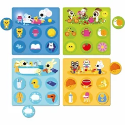 Jeu pour enfant loto de la maison