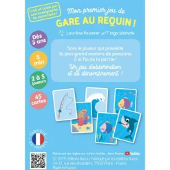 Jeux de cartes - mon premier jeu de gare au requin !