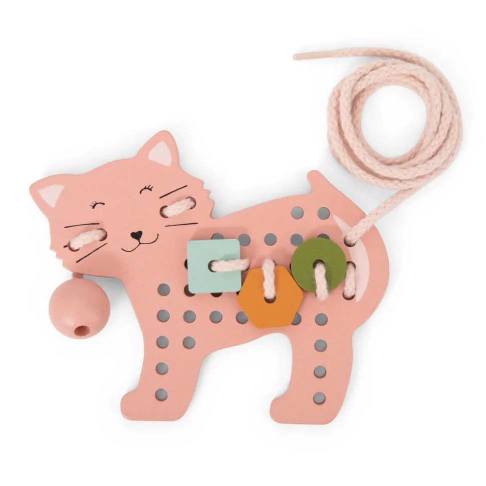 Jeux de laçage bois animaux - all animals