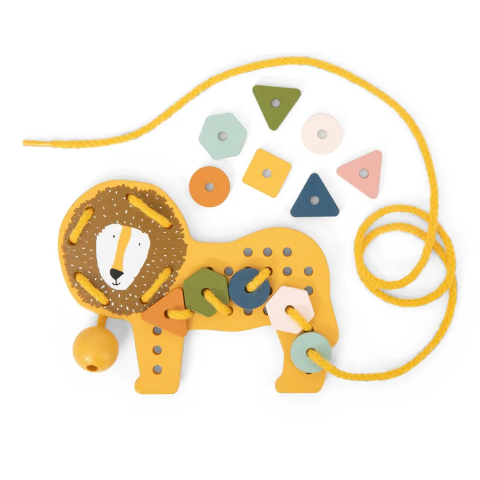 Jeux de laçage bois animaux - all animals