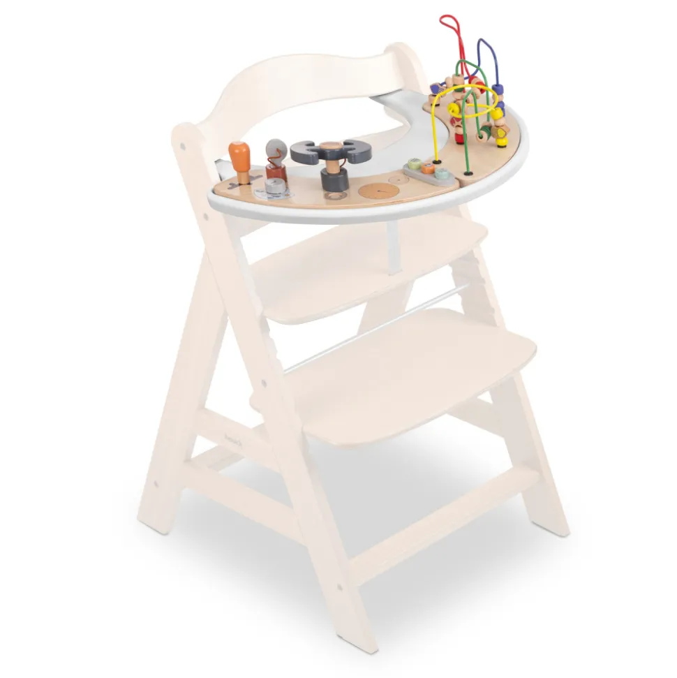 Jeux de plateau pour chaise haute en bois play cockpit