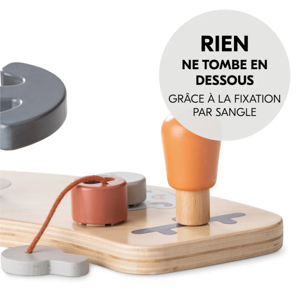 Jeux de plateau pour chaise haute en bois play cockpit
