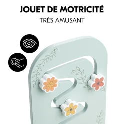 Jeux de plateau pour chaise haute en bois arketa play planting s