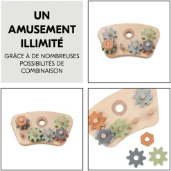 Jeux de plateau pour chaise haute en bois arketa play repairing s