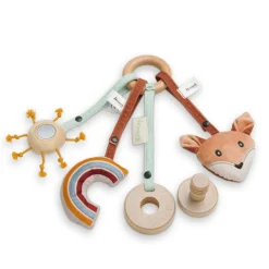 Jeux pour plateau de chaise haute en bois play catching s