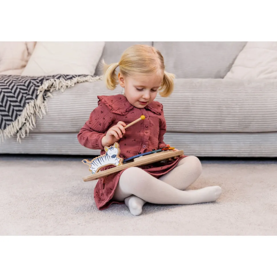 Jeux pour plateau de chaise haute en bois play music