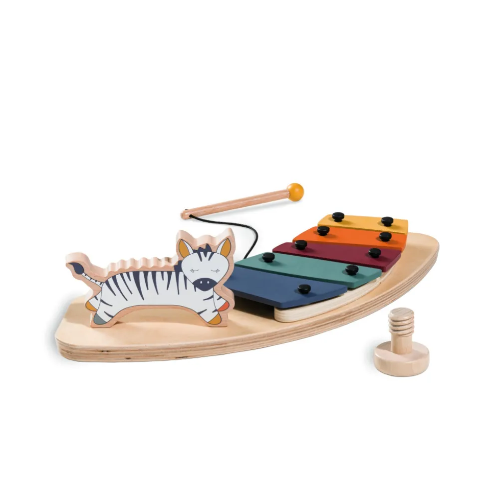 Jeux pour plateau de chaise haute en bois play music