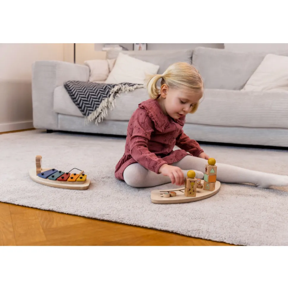 Jeux pour plateau de chaise haute en bois play music