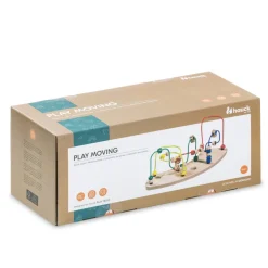Jeux pour plateau de chaise haute en bois play moving