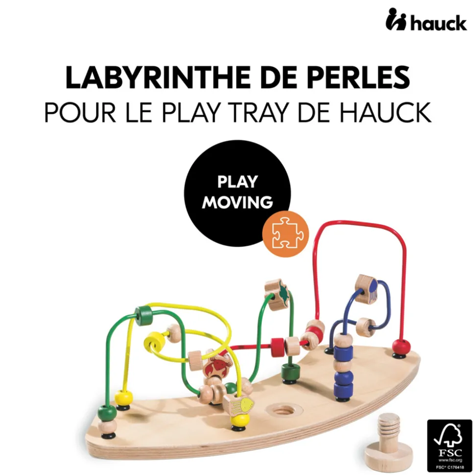 Jeux pour plateau de chaise haute en bois play moving