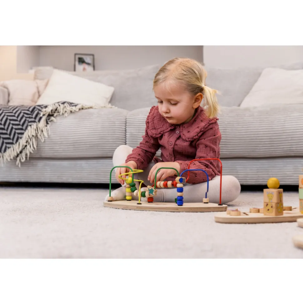 Jeux pour plateau de chaise haute en bois play moving
