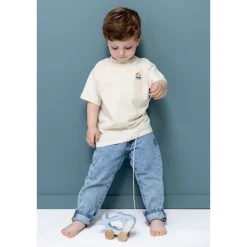 Jouet bébé à tirer en bois - mr. shark