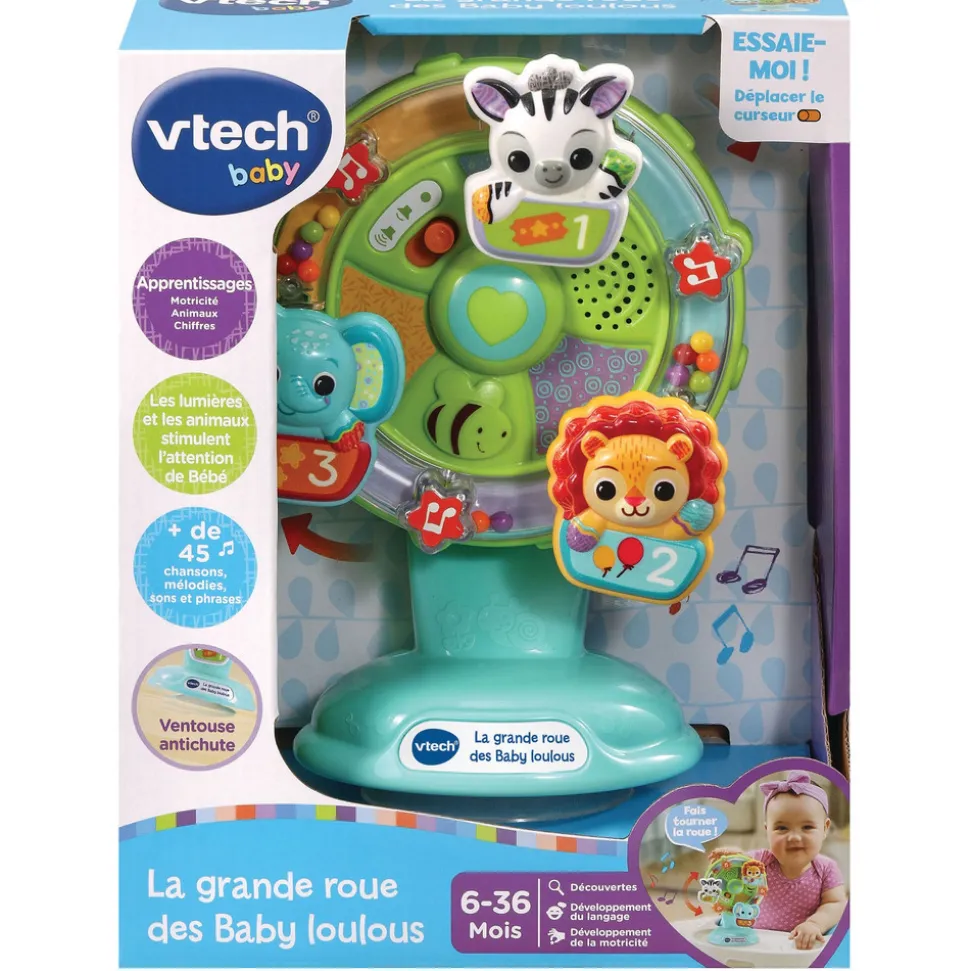 Jouet d'activité la grande roue des baby loulous