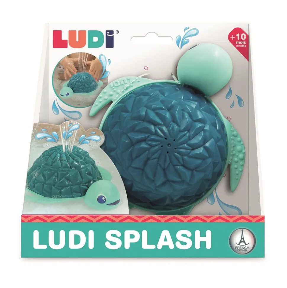 Jouet de bain arroseur tortue ludi splash