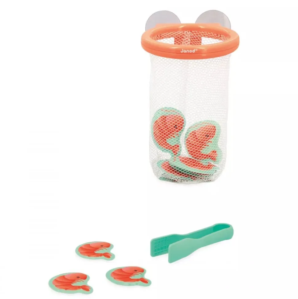 Jouet de bain attrape-crevettes
