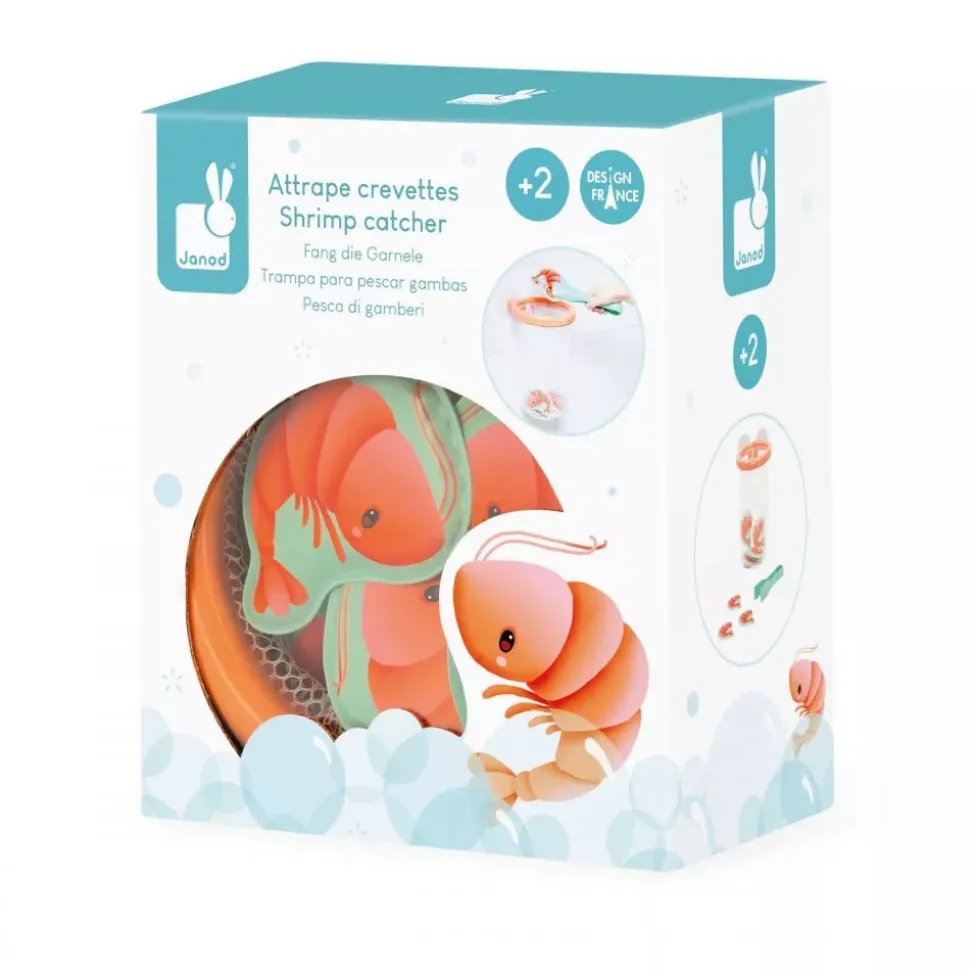 Jouet de bain attrape-crevettes