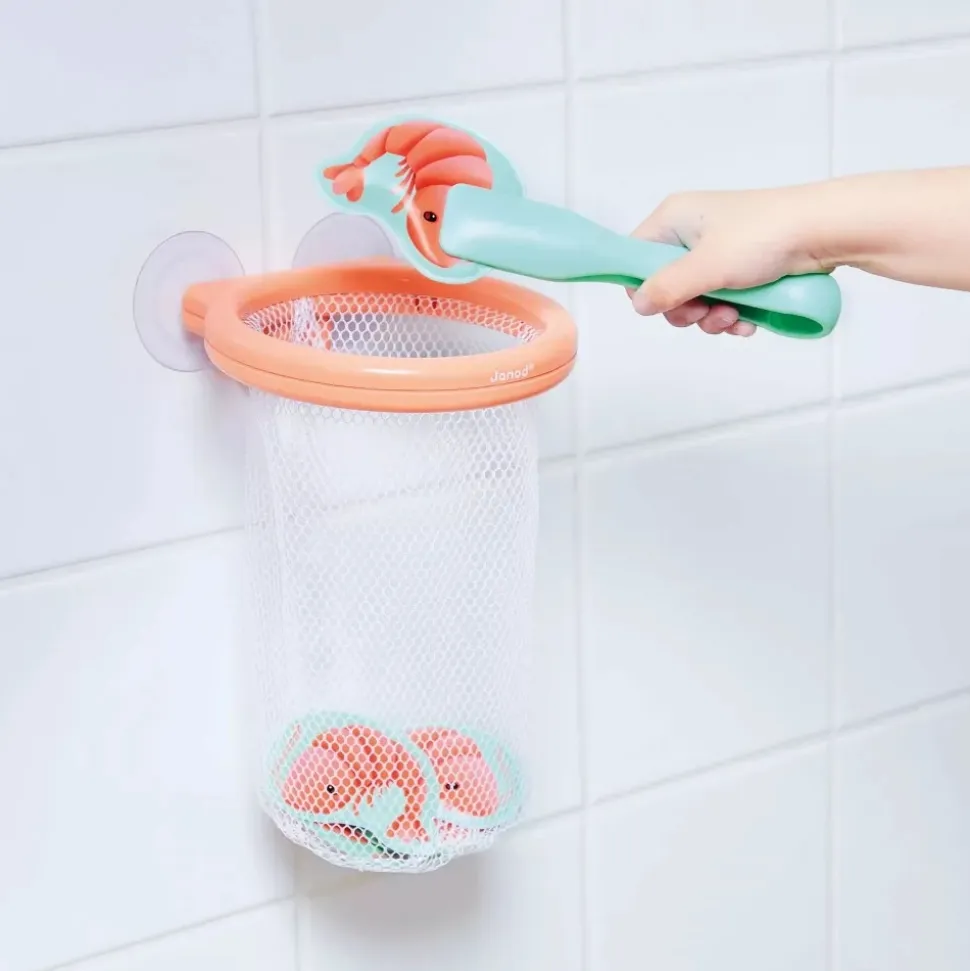 Jouet de bain attrape-crevettes