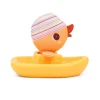 Jouet de bain bateau flottant gaspard le canard