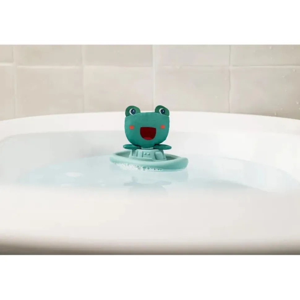 Jouet de bain bateau flottant james la grenouille