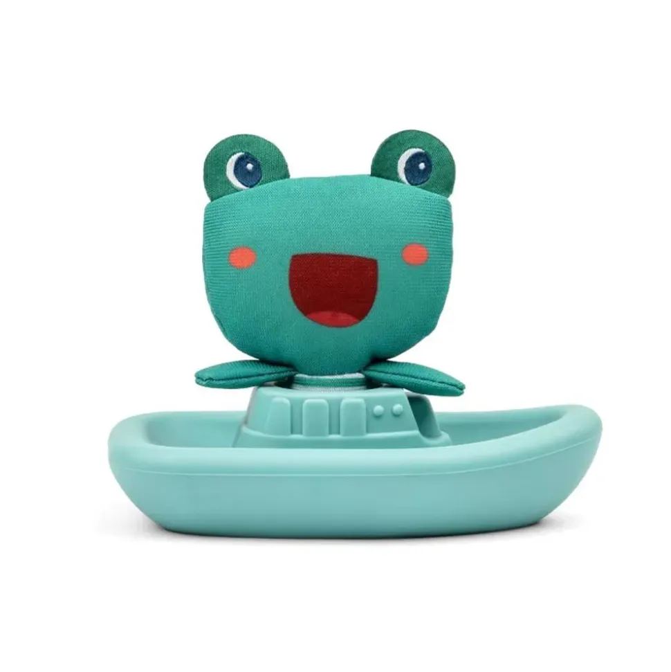 Jouet de bain bateau flottant james la grenouille