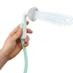 Jouet de bain bébé douchette elephant turquoise