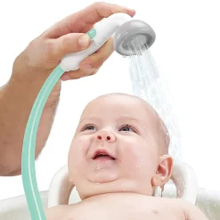Jouet de bain bébé douchette elephant turquoise