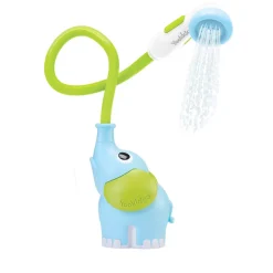 Jouet de bain bébé douchette elephant bleu