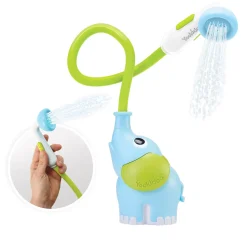 Jouet de bain bébé douchette elephant bleu