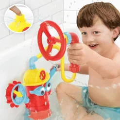 Jouet de bain bébé freddy le pompier arroseur