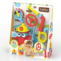 Jouet de bain bébé freddy le pompier arroseur