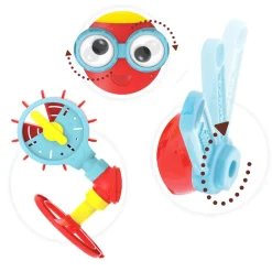 Jouet de bain bébé freddy le pompier arroseur