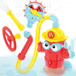 Jouet de bain bébé freddy le pompier arroseur