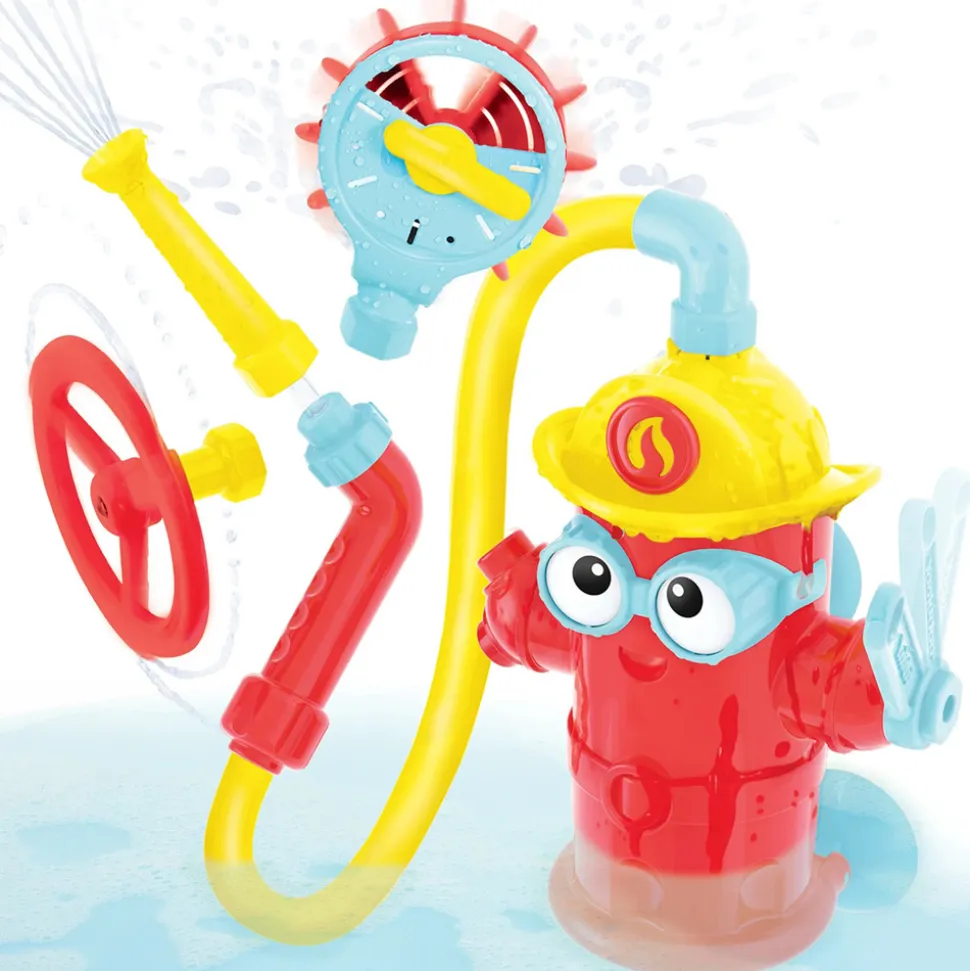 Jouet de bain bébé freddy le pompier arroseur