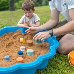 Jouet de bain bébé tasses empilables en silicone