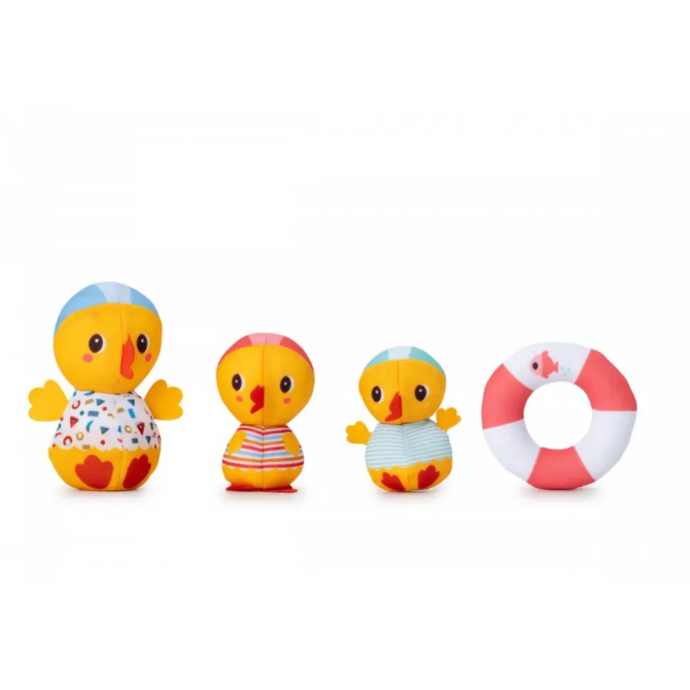 Jouet de bain 3 canards au bord de l'eau