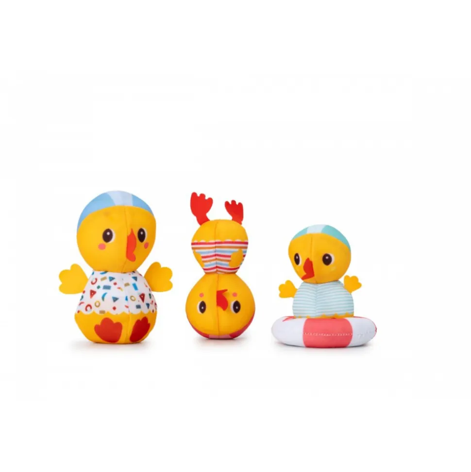 Jouet de bain 3 canards au bord de l'eau