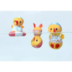 Jouet de bain 3 canards au bord de l'eau