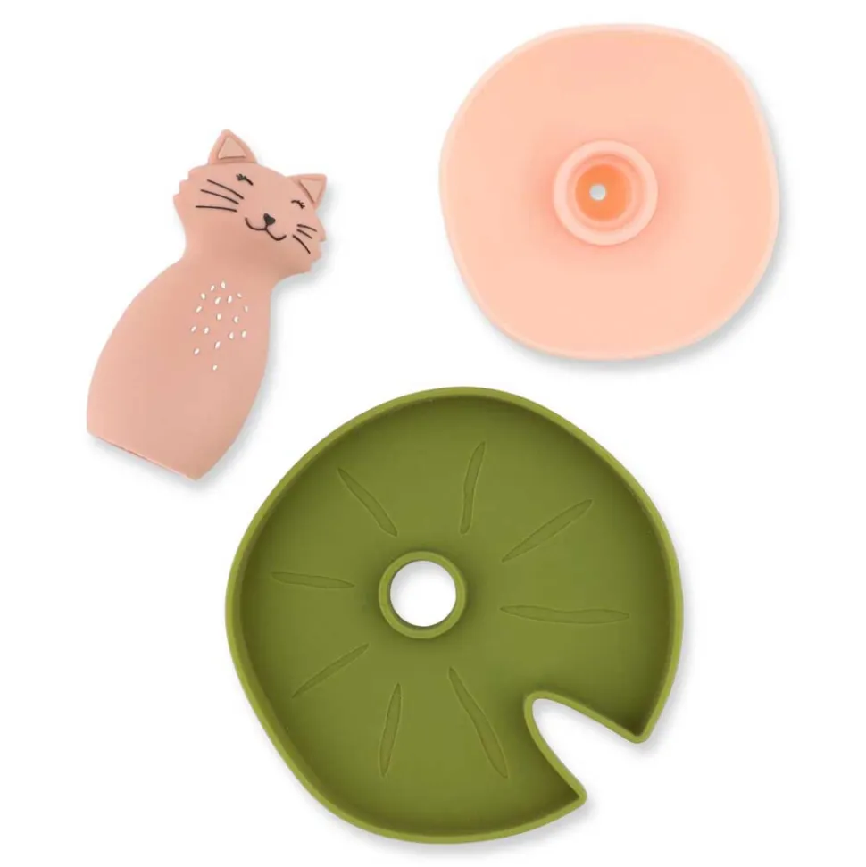 Jouet de bain fleur flottante - mrs. cat