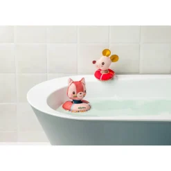 Jouet de bain flottant jeanne et sa souris