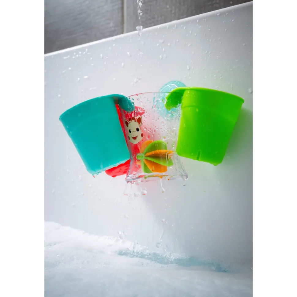 Jouet de bain gobelet rigol'eau sophie la girafe