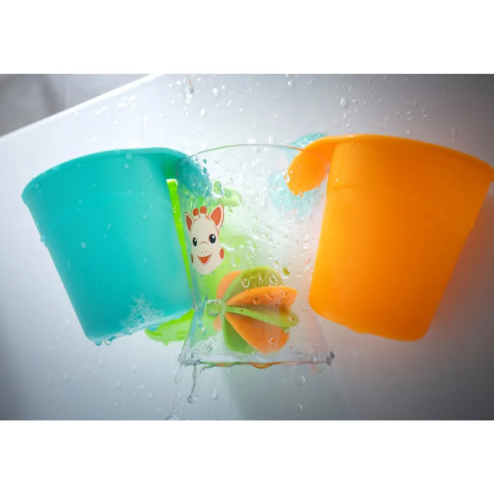 Jouet de bain gobelet rigol'eau sophie la girafe