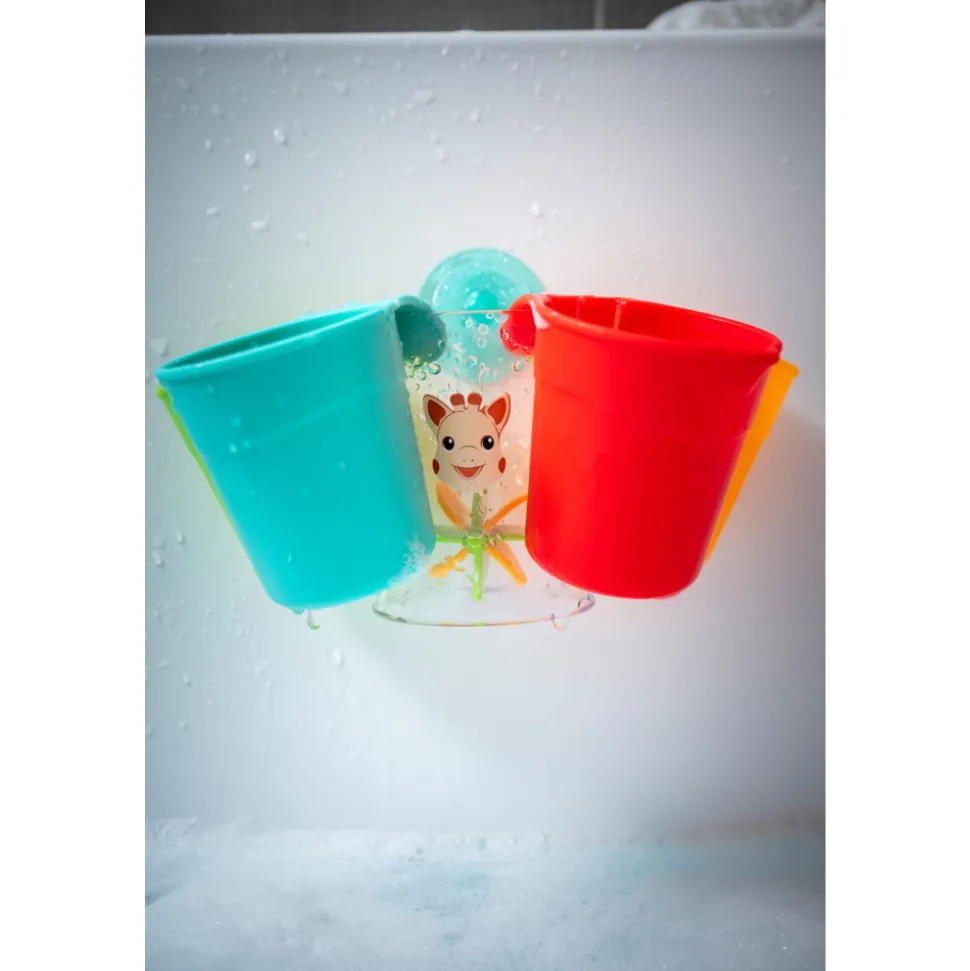 Jouet de bain gobelet rigol'eau sophie la girafe