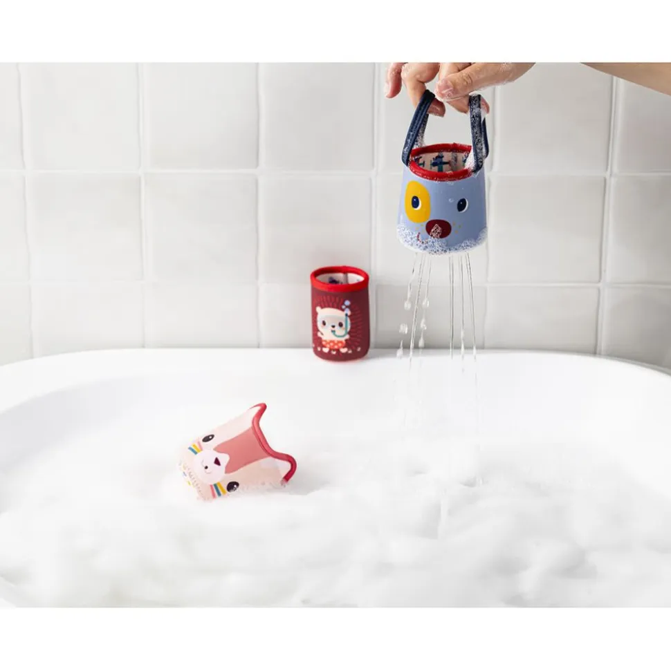 Jouet de bain 3 gobelets jules le chien