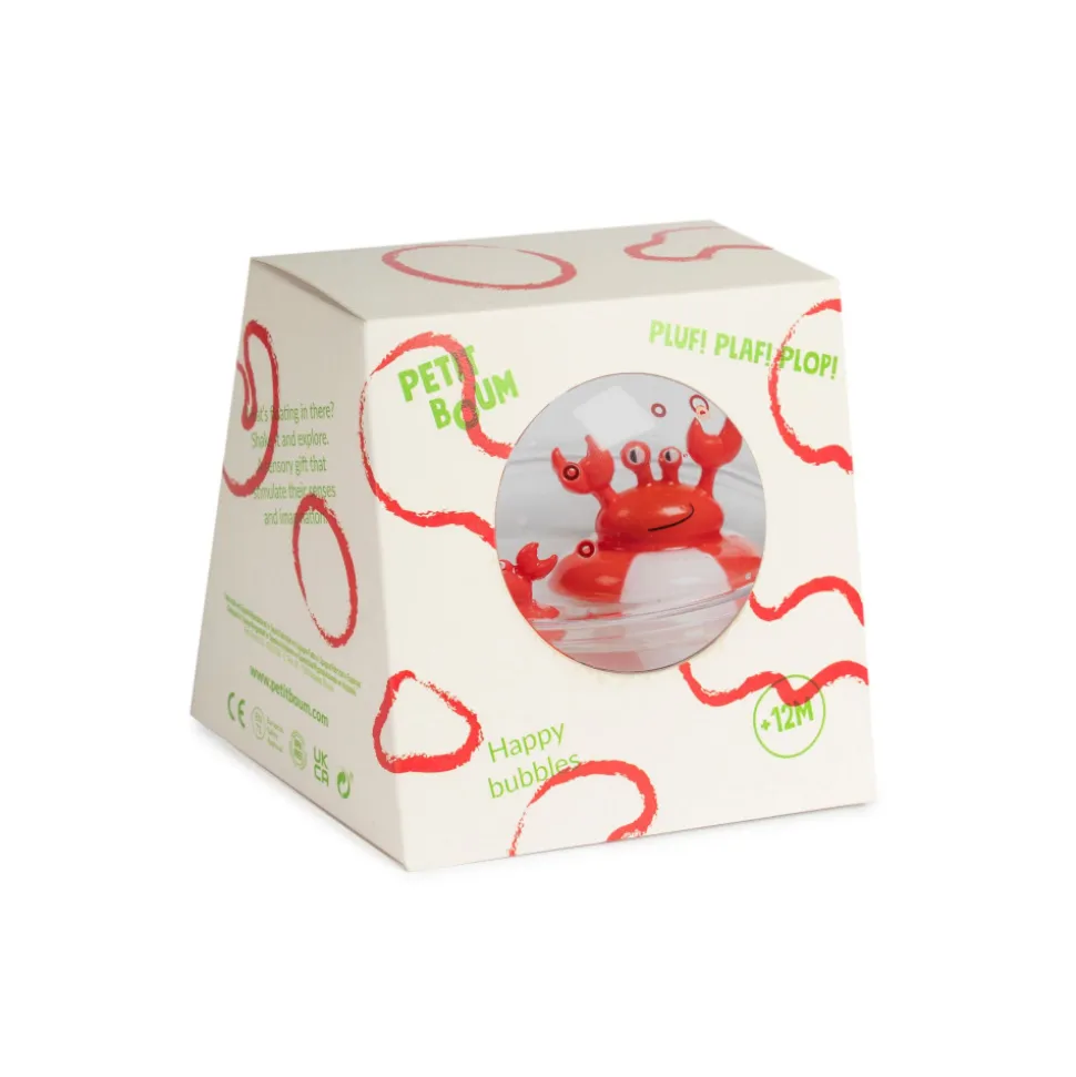 Jouet de bain happy bubbles crabs