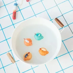 Jouet de bain jeu de pêche aimanté gaspard le canard