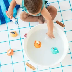 Jouet de bain jeu de pêche aimanté gaspard le canard