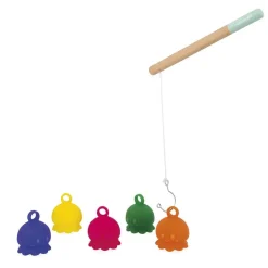 Jouet de bain jeu de pêche à la ligne poulpes