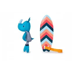 Jouet de bain marius le surfeur magique