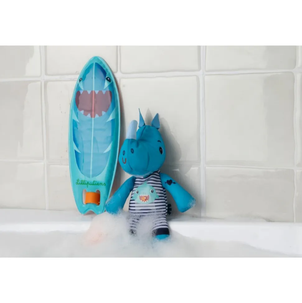 Jouet de bain marius le surfeur magique